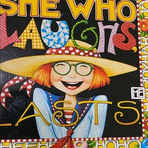 Mary Engelbreit Vibrant Floral Tin Box